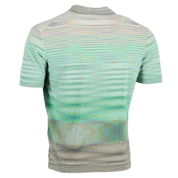 Missoni Striped Polo Shirt in Multicolor Cotton